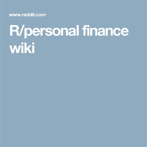 R personal finance. Things To Know About R personal finance. 